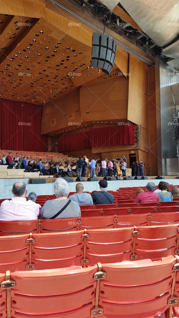 audience seated