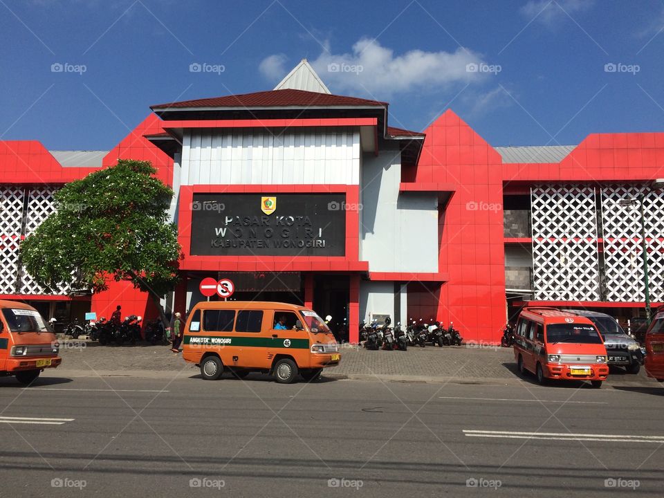 Pasar Wonogiri Indonesia ...