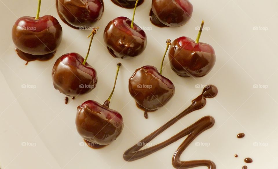 Chocolate covered cherries