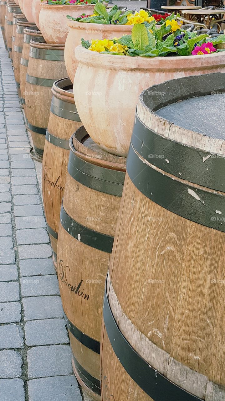 Barrel, Container, No Person, Wood, Keg