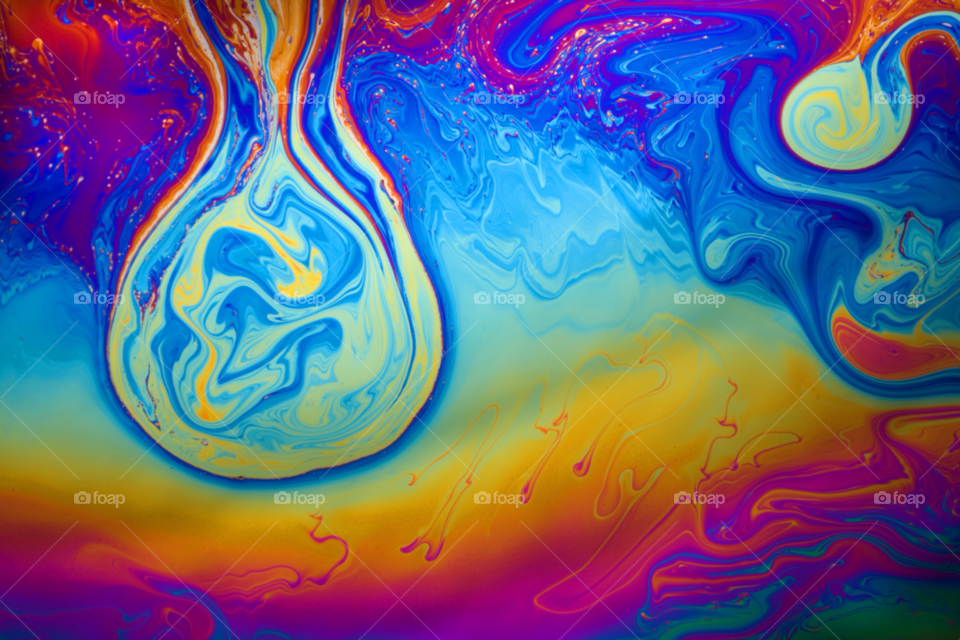 pattern abstract colours oil by 123smaller