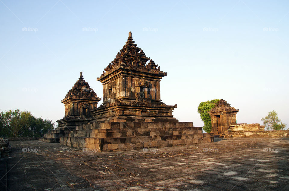 Barong Temple is a heritage of Hinduism located in Yogyakarta,  Indonesia