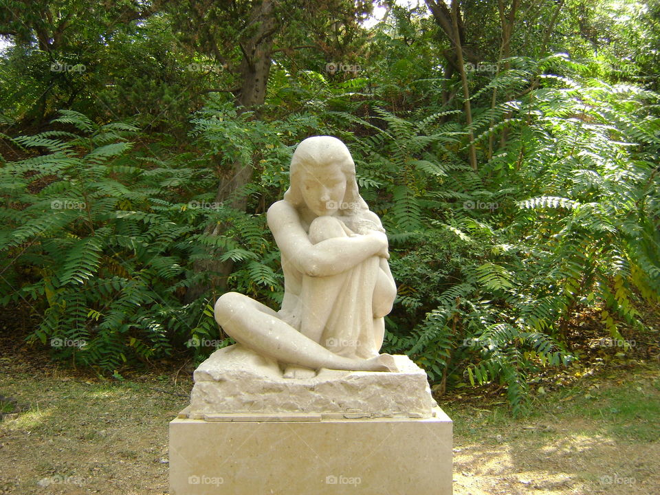 Sad Statue