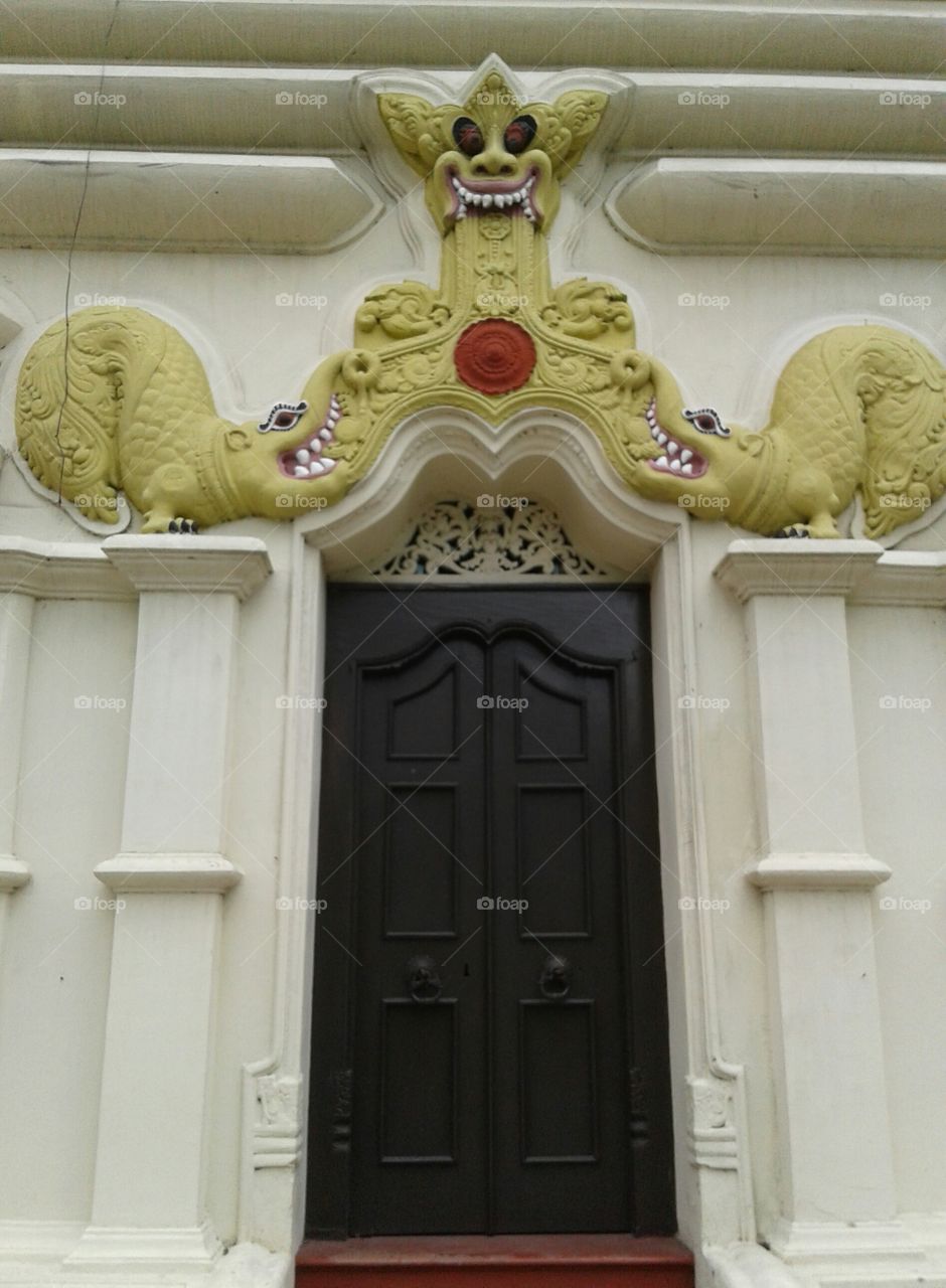 ancient building & door