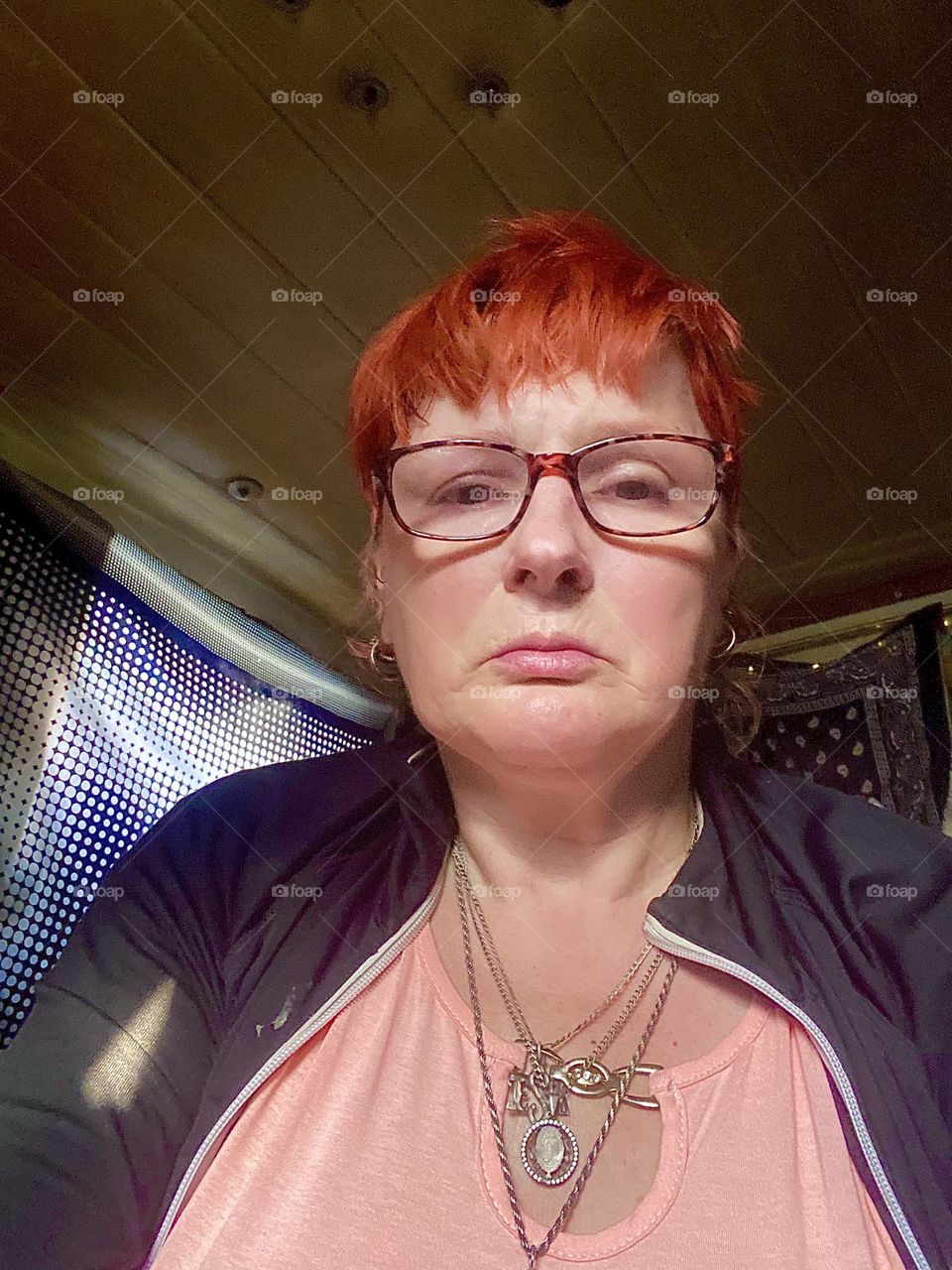 This is me, “Petra Schiller” a.k.a. “Maxine Firefox” a.k.a. “Maximiliane Feuerfuchs” aboard “Salvation”, the “28 ft 1969 Luhrs” cabin cruiser at “Newtown Creek” in LIC, Queens that we call home. 2023. Hypnotic Productions