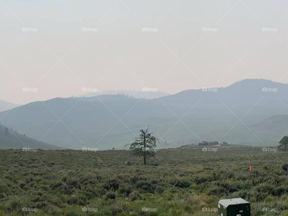 Smoky side mountain view in Colorado, Beautiful scenery of the mountains and the country Best friendship view. No editing Mandy Kight