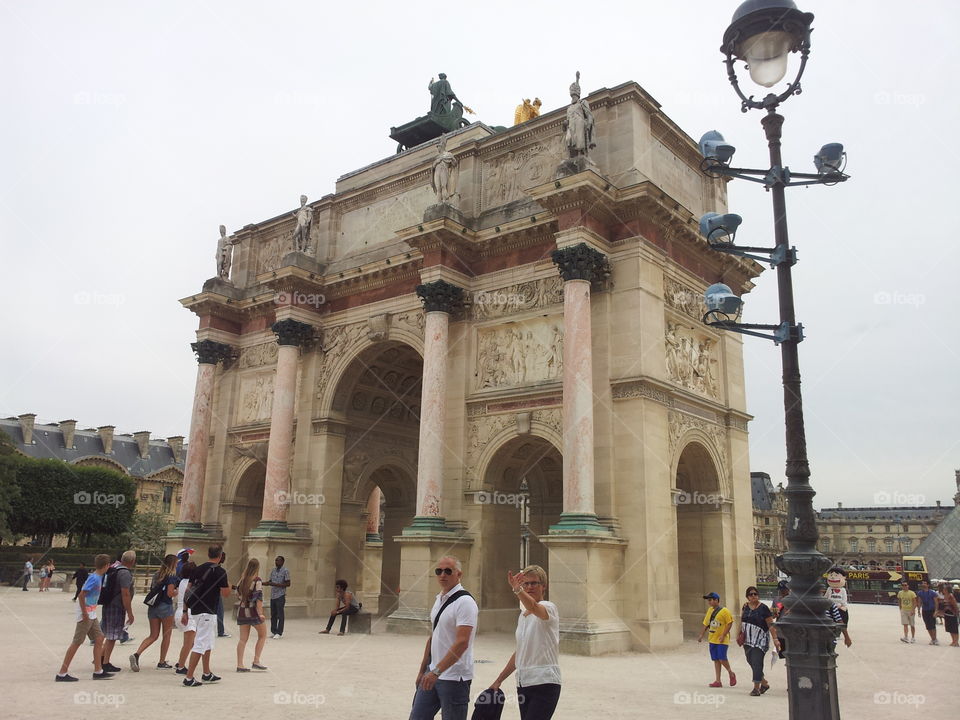 Arc de Triomphe in Paris