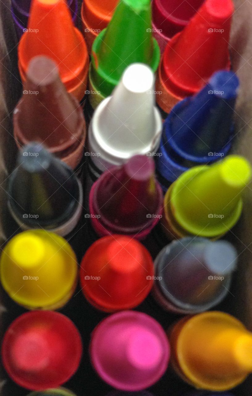 Crayola crayons. Kids art supplies