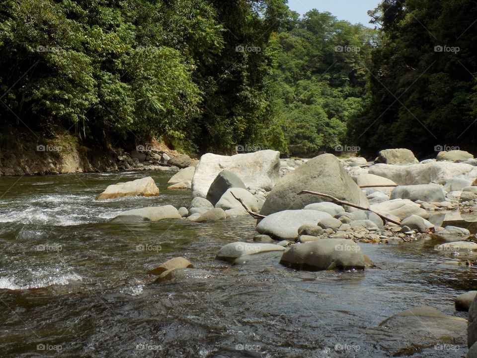 River to mount halimon aceh