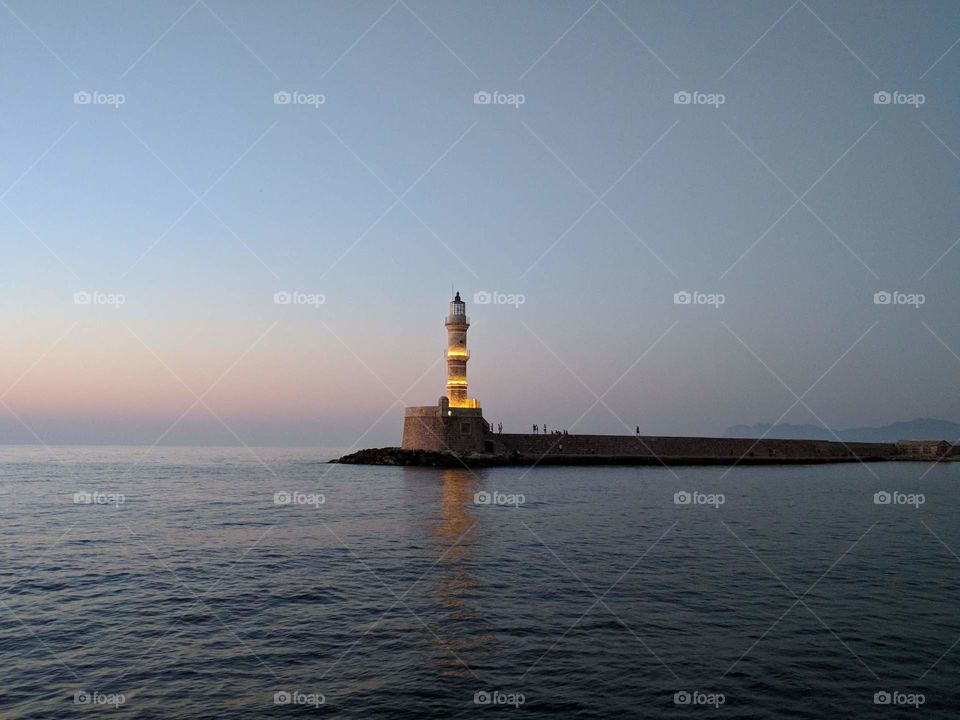 The lighthouse of Hania