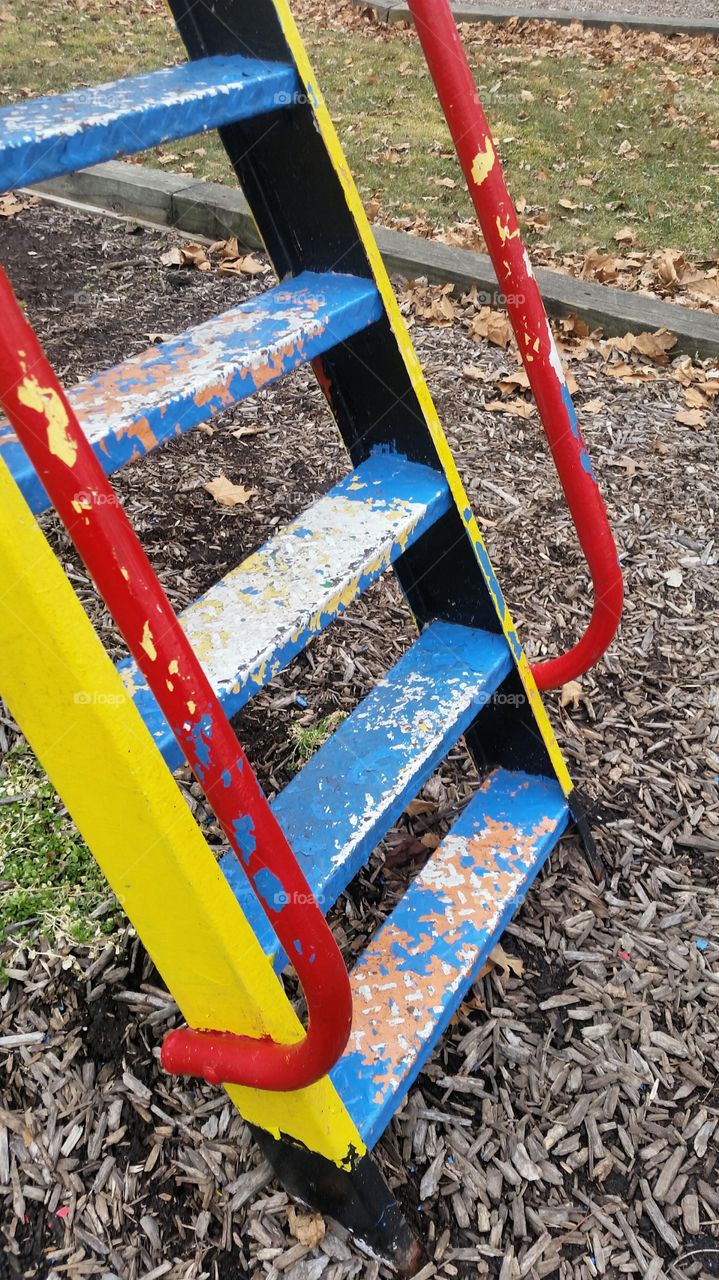 colorful playground slide 3