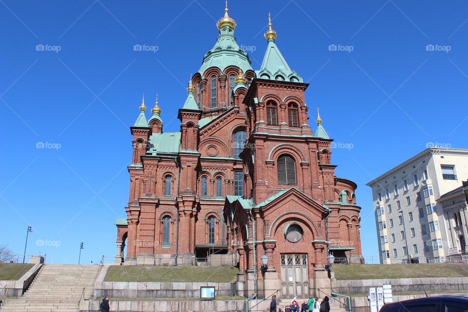 The Orthodox Church in Helsinki, Finland 🏛🇫🇮