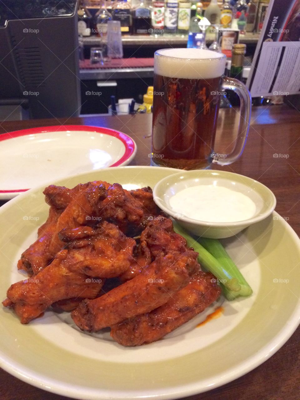 Wings and beer!