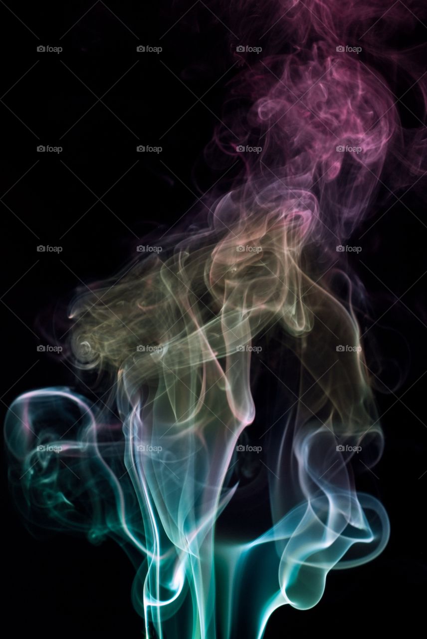 Smoke Art Colorful