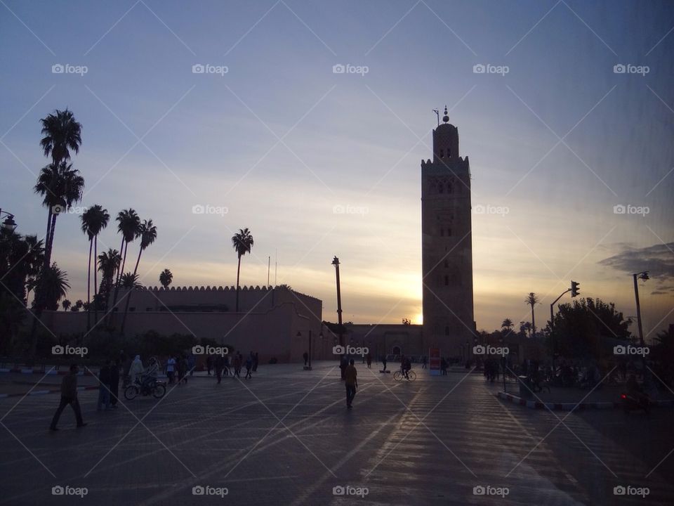 Marrakech tower