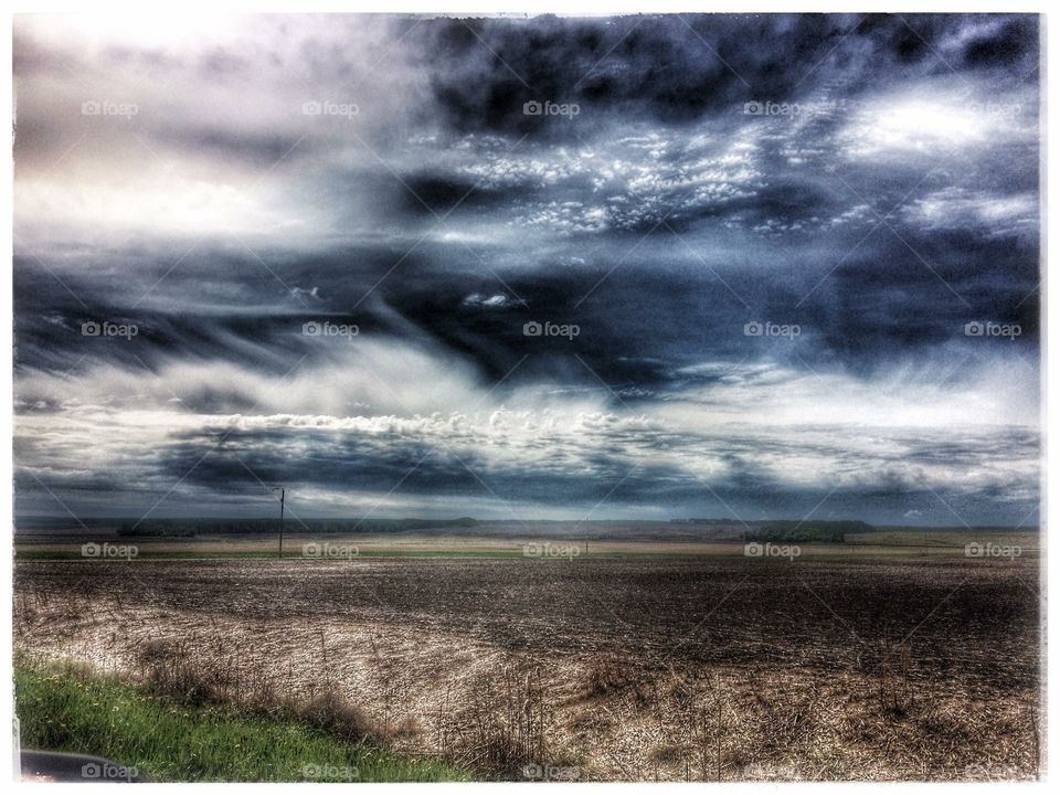 Prairie clouds 