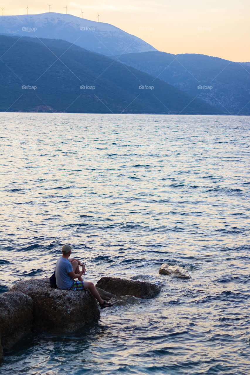 On the seashore