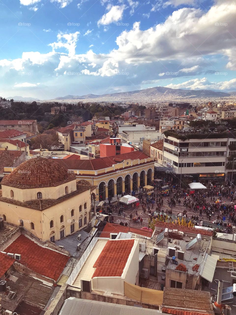 Athens above 