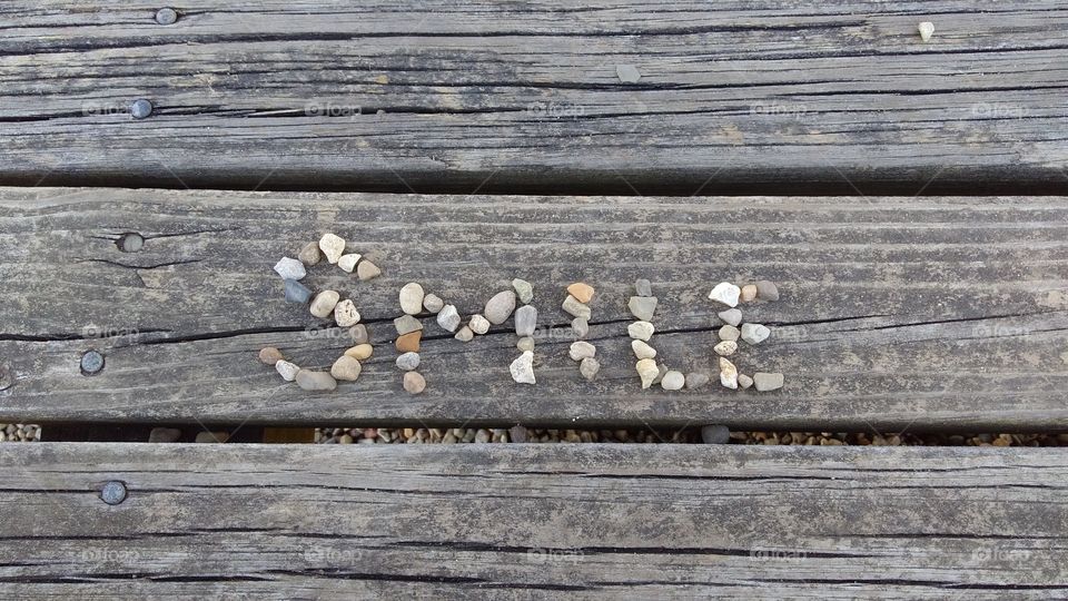 Smile pebbles