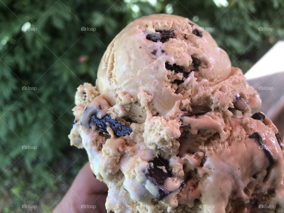 Campfire Smore ice cream